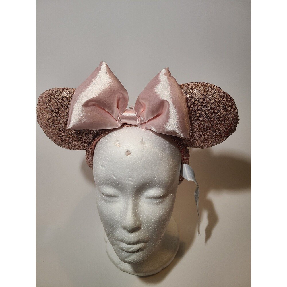 Disney Minnie Ears Headband - Adjustable Adaptable Fit - Briar Rose Gold